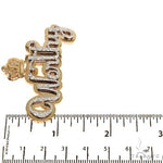 Custom Made Diamond Name Pendant 67821 - Image 6