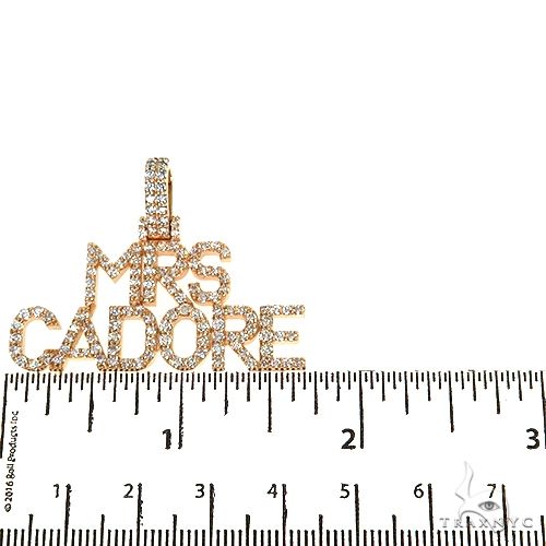 Custom Made Diamond Name Pendant 67858 - Image 5