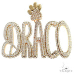 Custom Made Diamond Name Pendant 67874 - Image 1