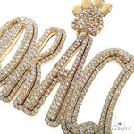 Custom Made Diamond Name Pendant 67874 - Image 3