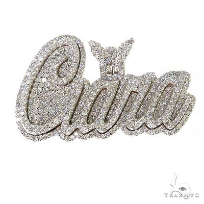 Custom Made Diamond Name Pendant 68018 - Image 1