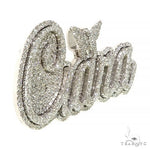 Custom Made Diamond Name Pendant 68018 - Image 2