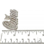 Custom Made Diamond Name Pendant 68018 - Image 6