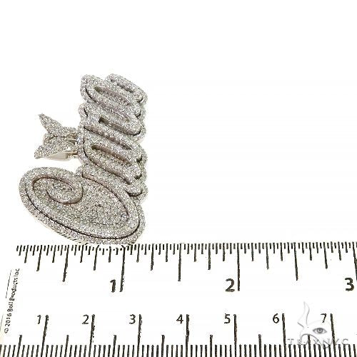 Custom Made Diamond Name Pendant 68018 - Image 6