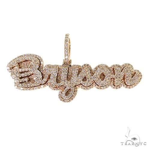 Custom Made Diamond Name Pendant 68092 - Image 1