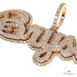 Custom Made Diamond Name Pendant 68092 - Image 3