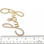 Custom Made Diamond Name Pendant 68181 - Image 6