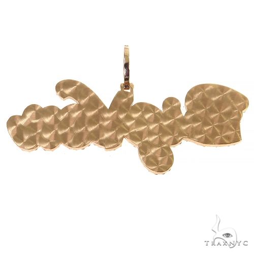 Custom Made Diamond Name Pendant 68362 - Image 4