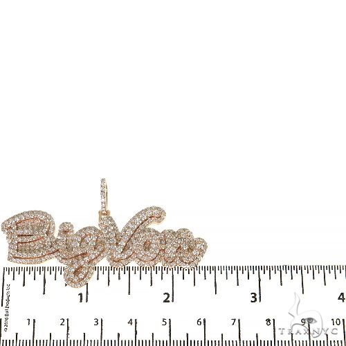 Custom Made Diamond Name Pendant 68362 - Image 5