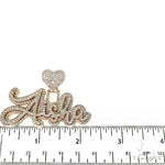Custom Made Diamond Name Pendant 68387 - Image 5