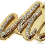 Custom Made Diamond Name Pendant 68755 - Image 3