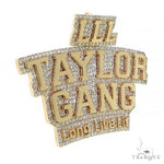 Custom Made Diamond Name Pendant 68816 - Image 2