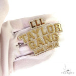 Custom Made Diamond Name Pendant 68816 - Image 7