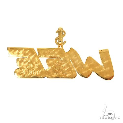 Custom Made Diamond Name Pendant 68850 - Image 4