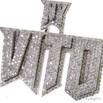 Custom Made Diamond Name Pendant 69454 - Image 3