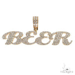 Custom Made Diamond Name Pendant (Lab) 68334 - Image 1