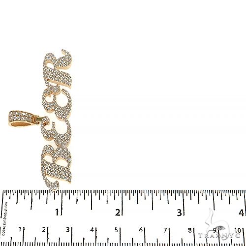 Custom Made Diamond Name Pendant (Lab) 68334 - Image 6
