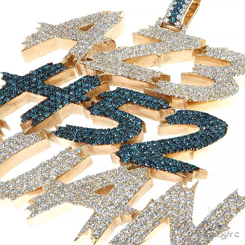 Custom Made Diamond Pendant 68049 - Image 3