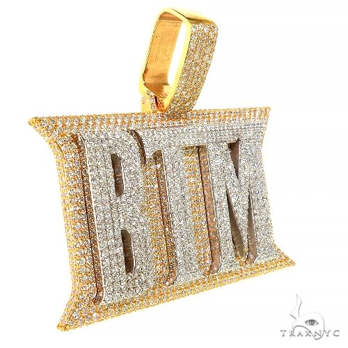 Custom Made Diamond Pendant 68051 - Image 2