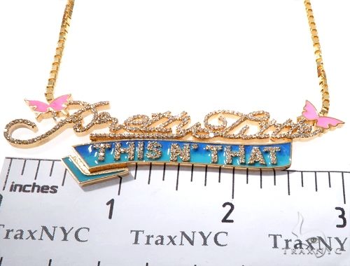 Custom Made Diamond Pendant Necklace 64651 - Image 11