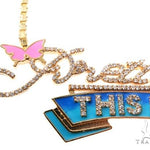 Custom Made Diamond Pendant Necklace 64651 - Image 5