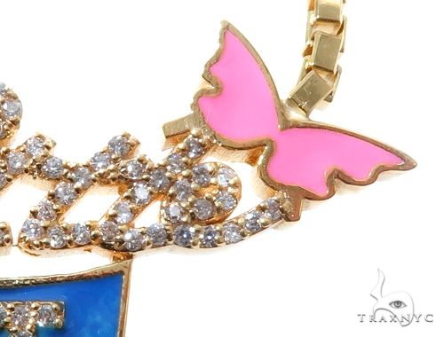 Custom Made Diamond Pendant Necklace 64651 - Image 8