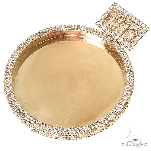 Custom Made Diamond Photo Pendant 67252 - Image 3