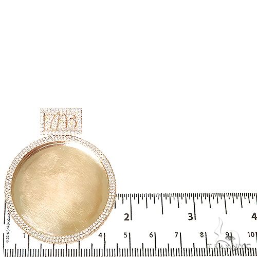 Custom Made Diamond Photo Pendant 67252 - Image 5