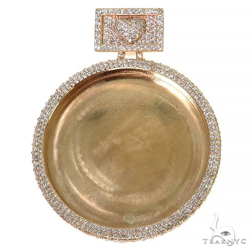 Custom Made Diamond Photo Pendant 68491 - Image 1