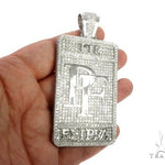 Custom Made Diamond Pie Flippa Pendant 64570 - Image 4