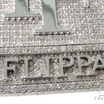 Custom Made Diamond Pie Flippa Pendant 64570 - Image 7