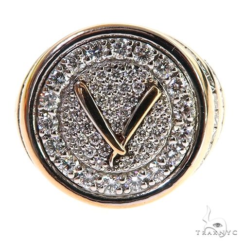 Custom Made Diamond Razor Ring 67723 - Image 1