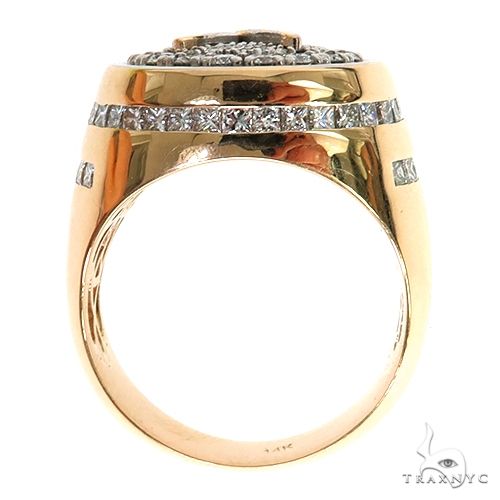 Custom Made Diamond Razor Ring 67723 - Image 5