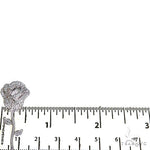 Custom Made Diamond Rose Pendant 67714 - Image 5