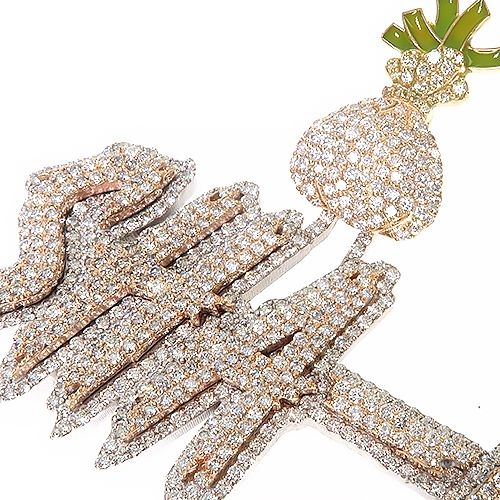 Custom Made Diamond 'SHA-M' Pendant 67446 - Image 3