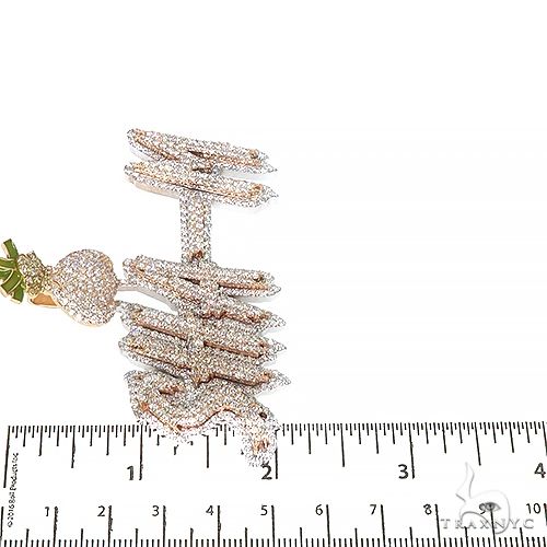 Custom Made Diamond 'SHA-M' Pendant 67446 - Image 5