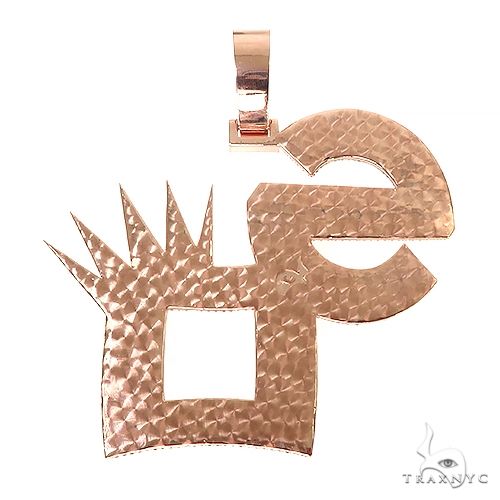 Custom Made Diamond 'SO' Crown Pendant 67229 - Image 5