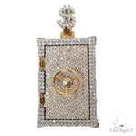 Custom Made Diamond Safe Pendant 67675 - Image 1