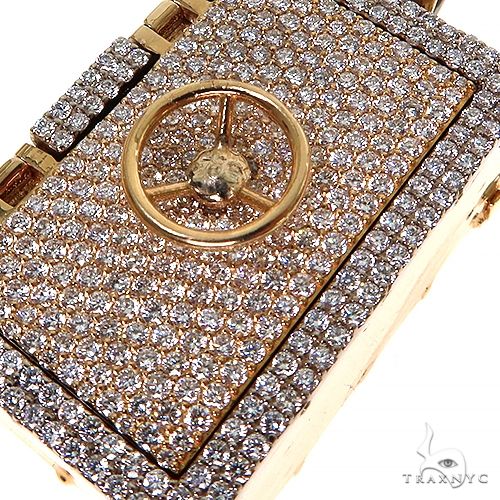 Custom Made Diamond Safe Pendant 67675 - Image 4