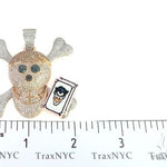 Custom Made Diamond Skull Pendant 65654 - Image 7