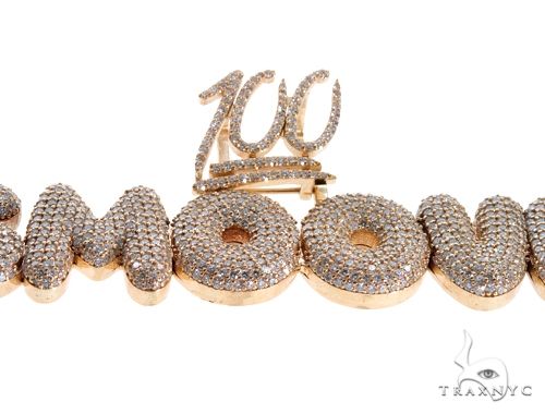 Custom Made Diamond Smoove Pendant 64728 - Image 4