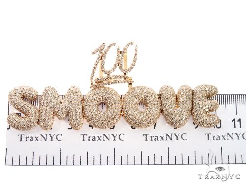 Custom Made Diamond Smoove Pendant 64728 - Image 9