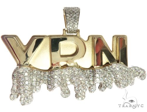 Custom Made Diamond YRN Pendant 63911 - Image 1