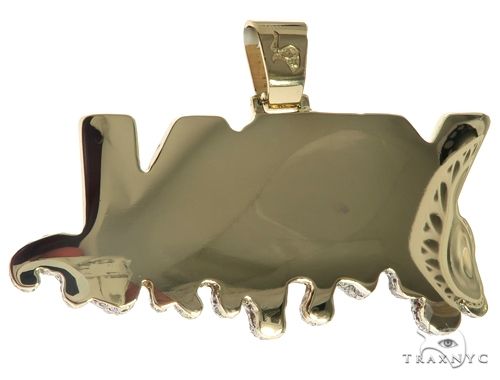 Custom Made Diamond YRN Pendant 63911 - Image 5