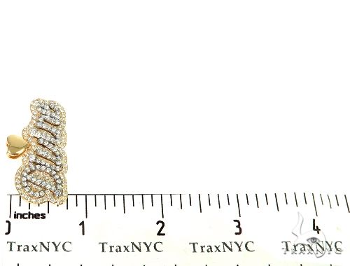 Custom Made Divine Diamond Name Pendanta 66068 - Image 6