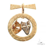 Custom Made Double Trouble Diamond Pendant 67380 - Image 6