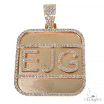 Custom Made EJG Diamond Pendant 68065 - Image 1
