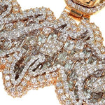 Custom Made Emerald Diamond Bulldog Ball Diamond Name Pendant 67572 - Image 4