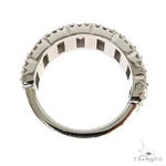 Custom Made Emerald Diamond Ring 67963 - Image 4