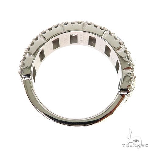 Custom Made Emerald Diamond Ring 67963 - Image 4